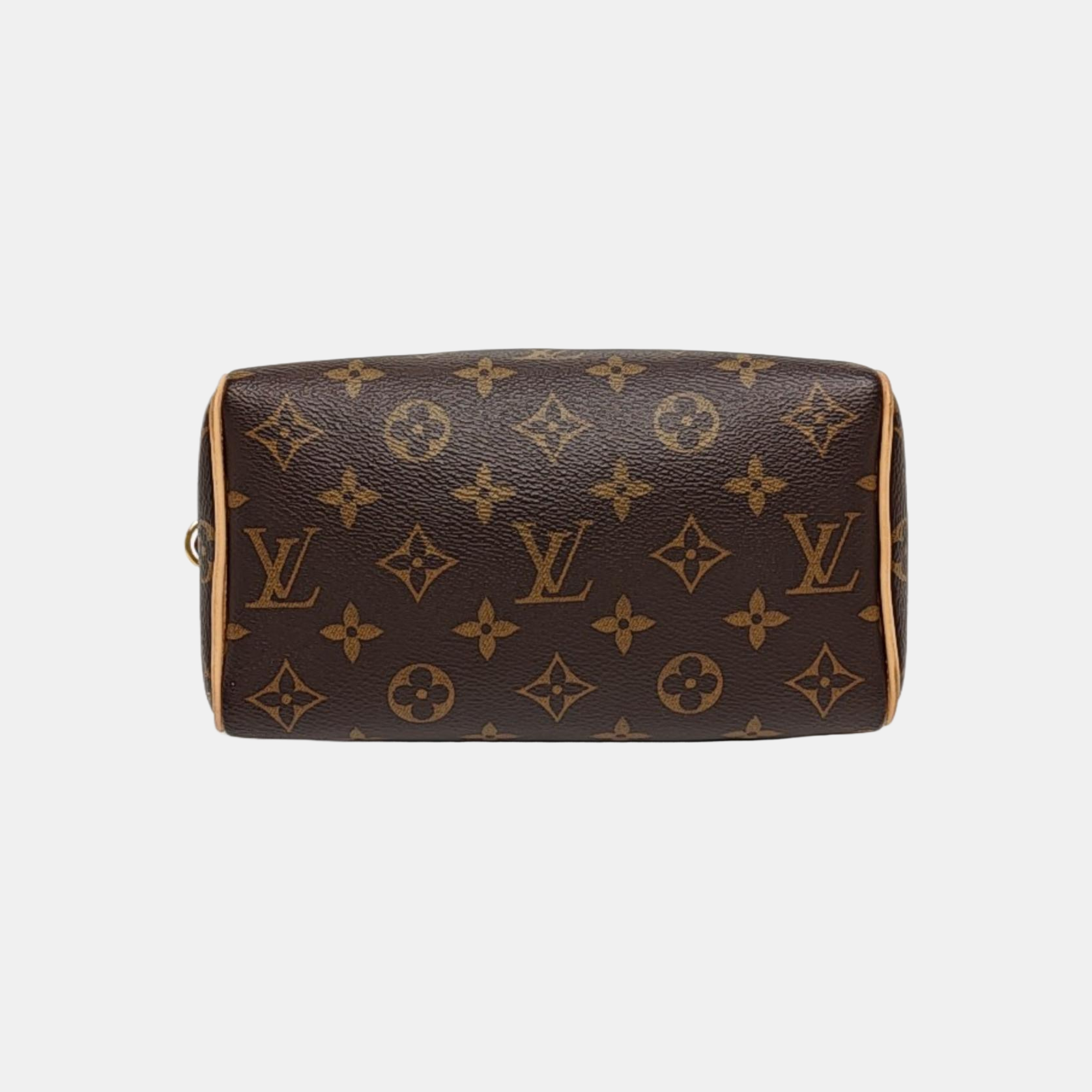 SPEEDY 20 Monogram Coated Canvas Brown