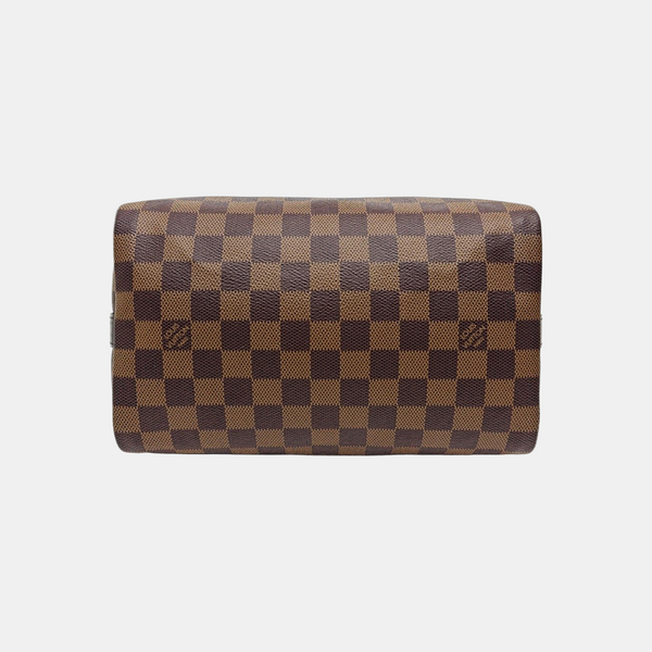 SPEEDY 25 Damier Ebene Coated Canvas Brown
