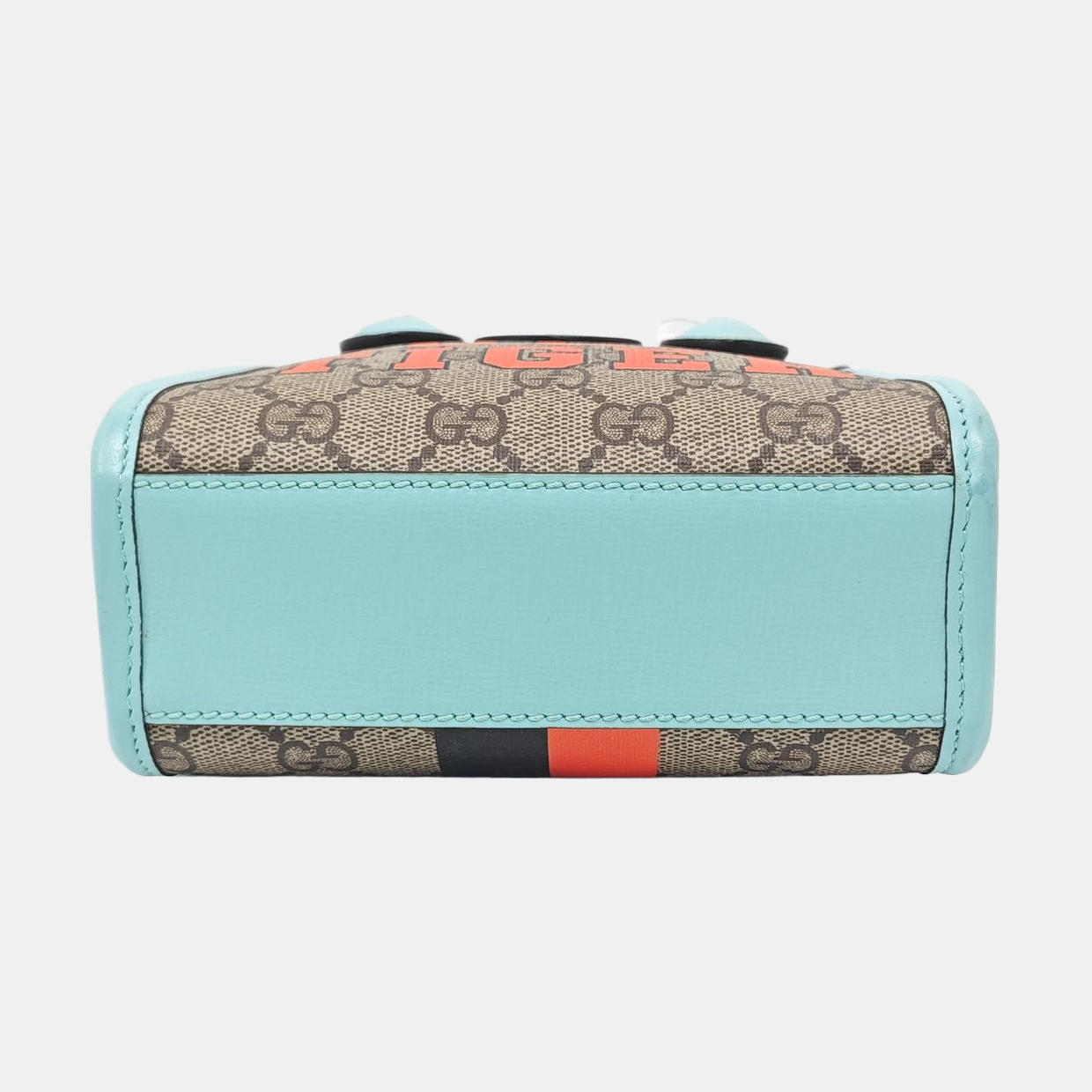 Retro Mini Monogram Coated Canvas Black