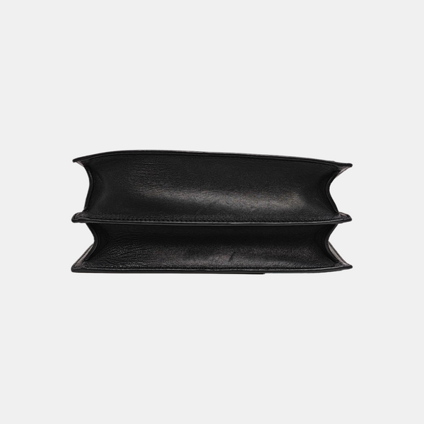 Calfskin Shoulder Bag Black