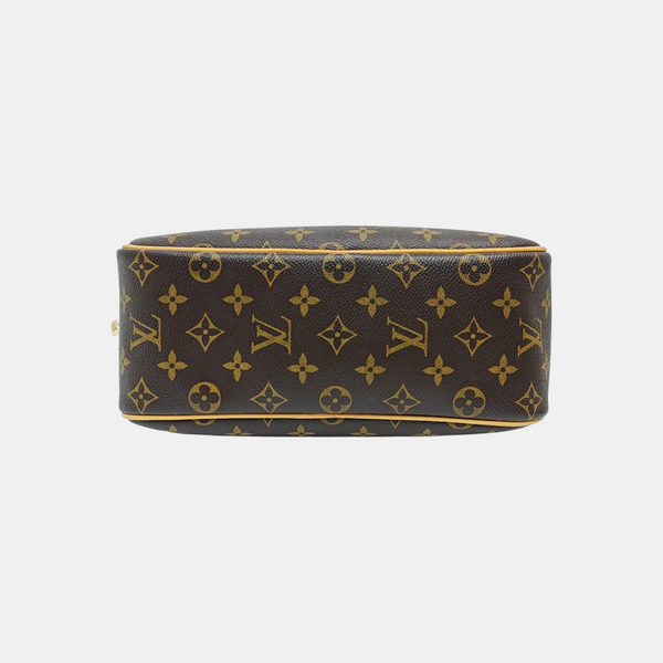 DEAUVILLE Monogram Coated Canvas Brown
