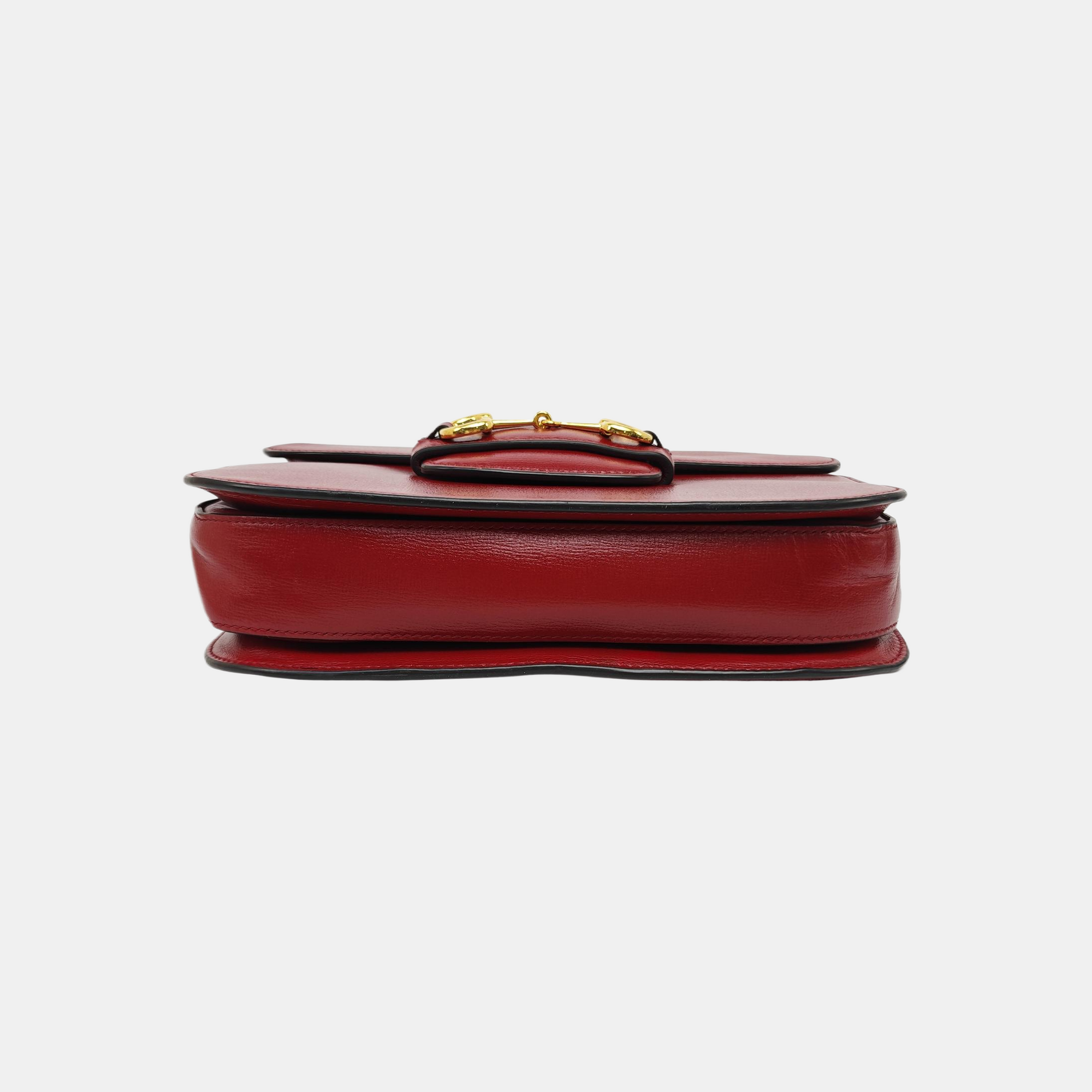 Horsebit 1955 Medium Calfskin Red