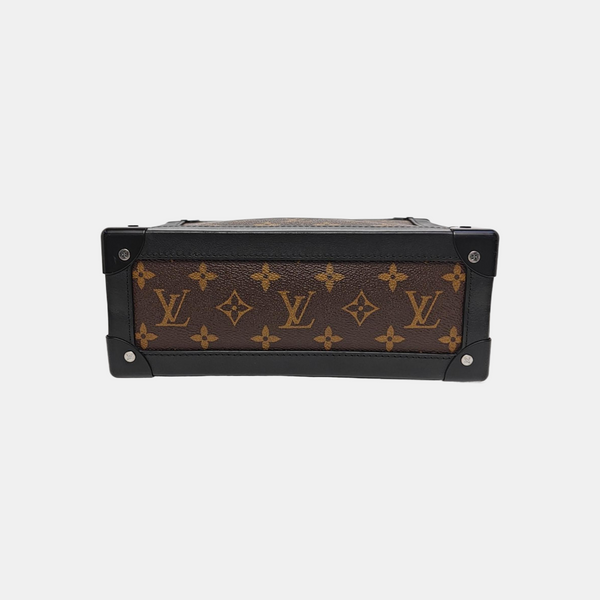 SOFT TRUNK Monogram Coated Canvas Brown