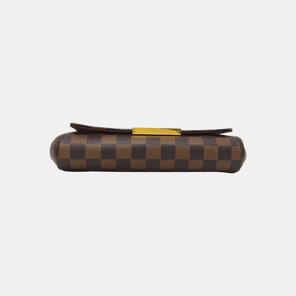 FAVORITE PM Coated Canvas Brown
