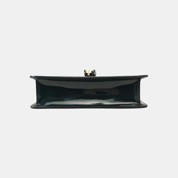 SERPENTI FOREVER Small Patent Leather Green
