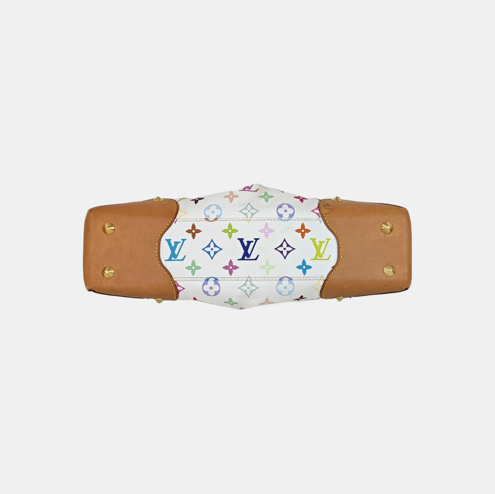 LV × TM JUDY MM Monogram Coated Canvas White
