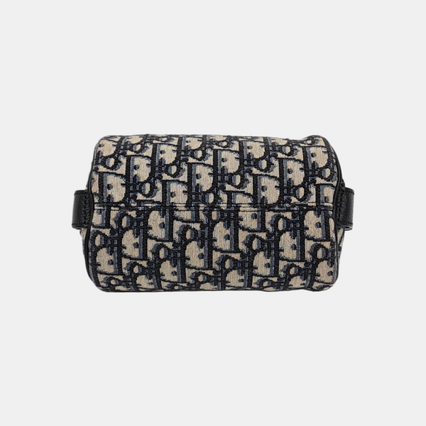 Oblique Canvas Shoulder Bag Beige