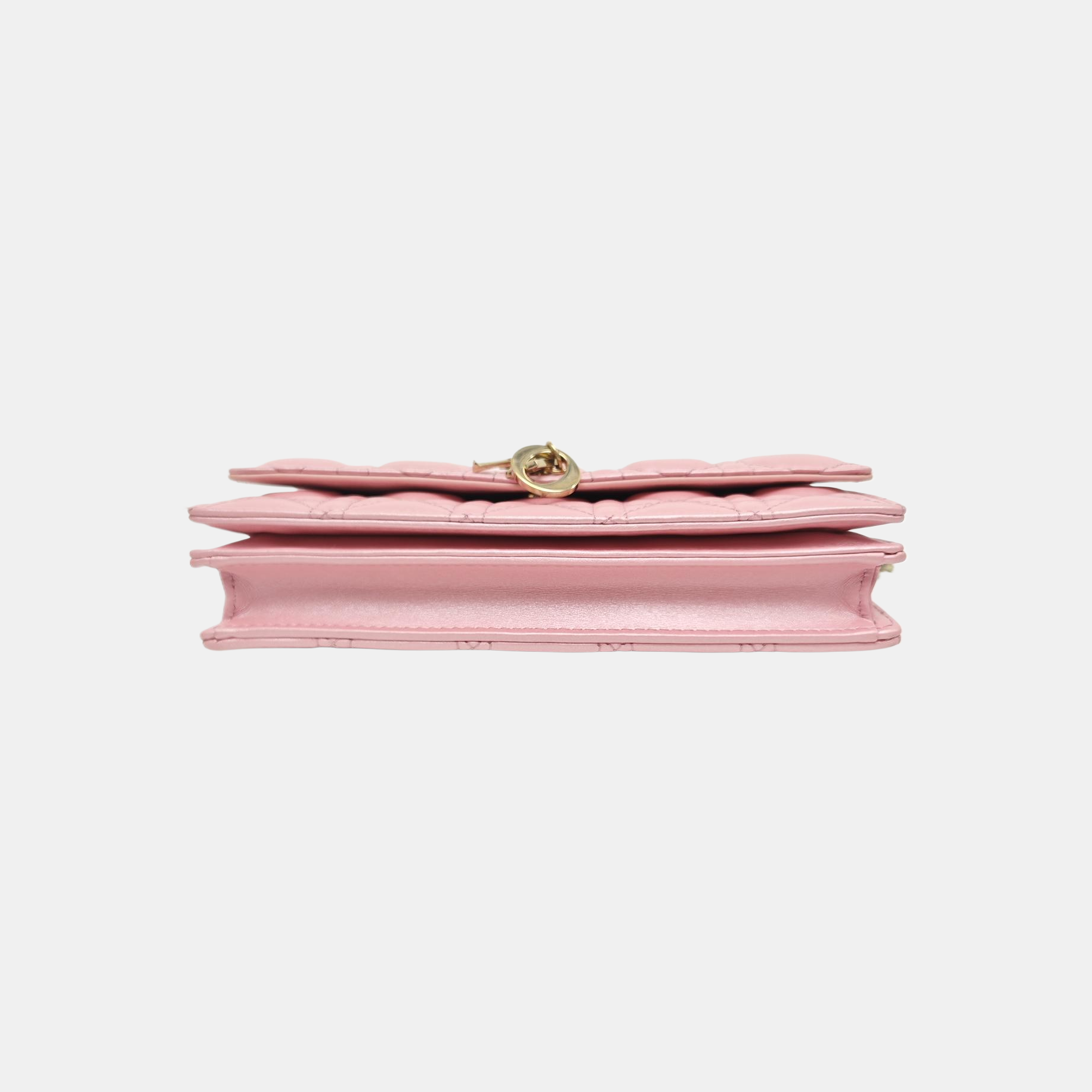 Lady Dior Mini Cannage Lambskin Pink