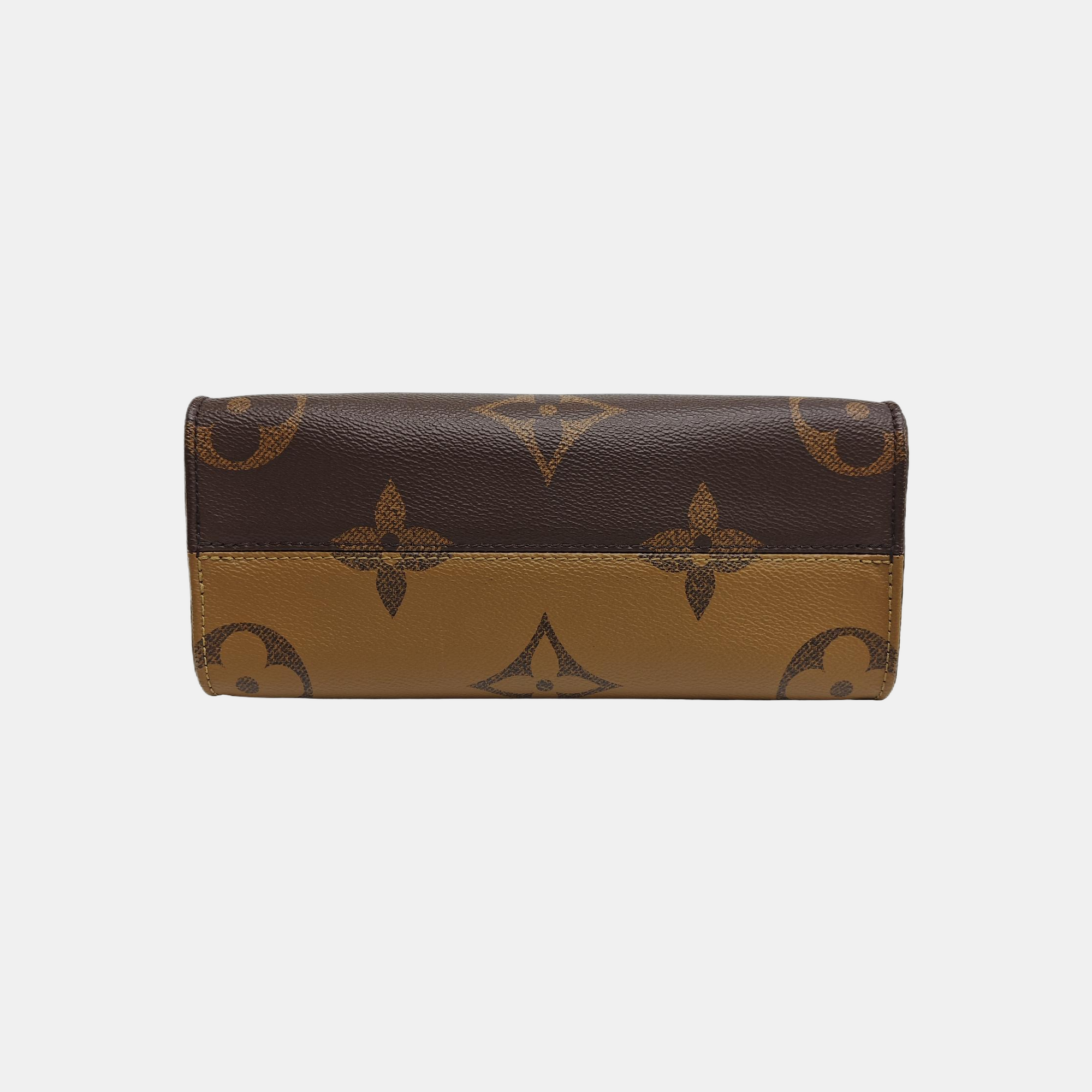 ONTHEGO PM Monogram Coated Canvas Brown