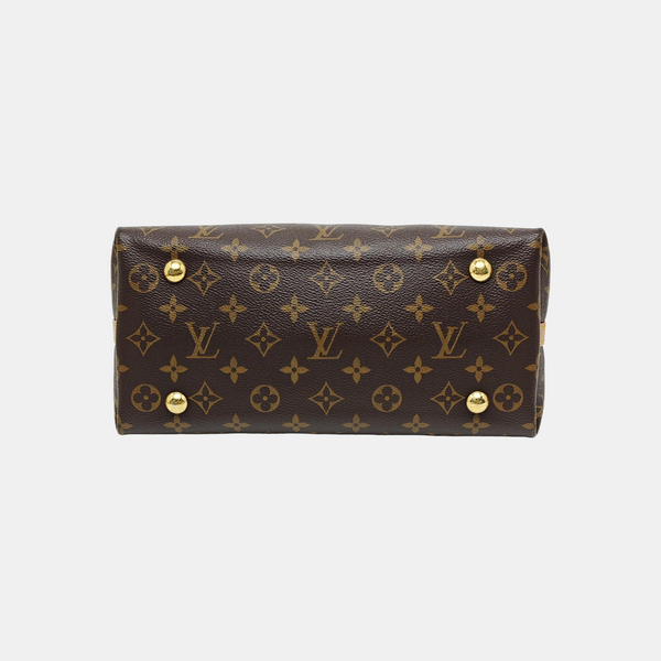 CARRYALL PM Monogram Coated Canvas Brown