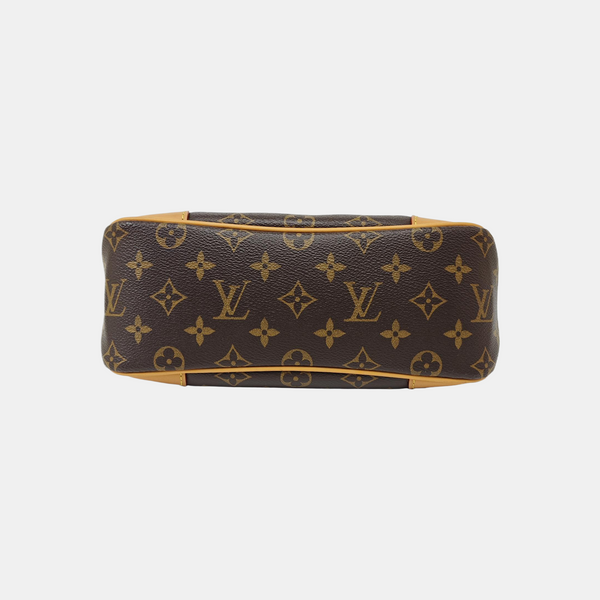 BOULOGNE Monogram Coated Canvas Brown