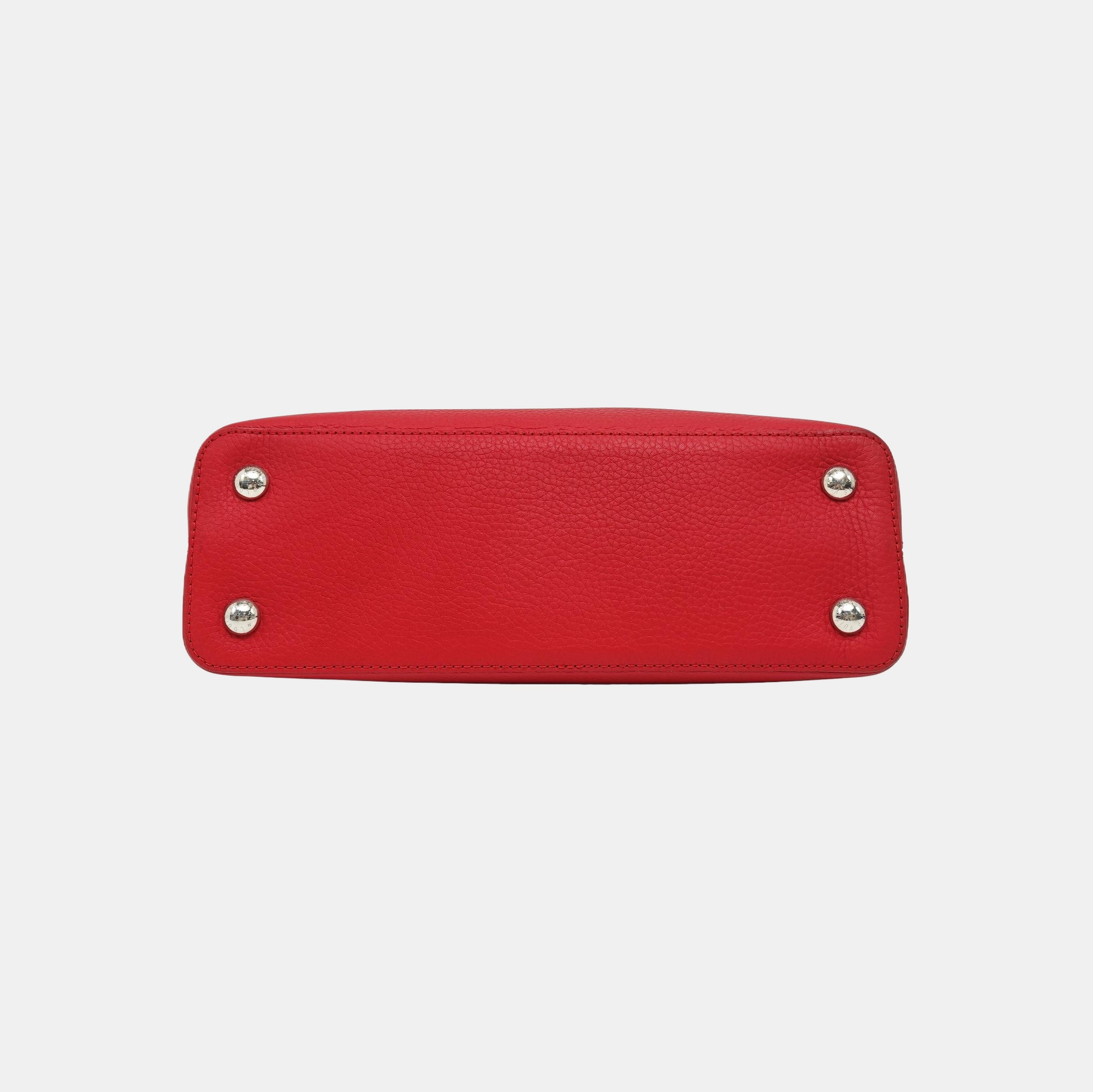 CAPUCINES MM Calfskin Red