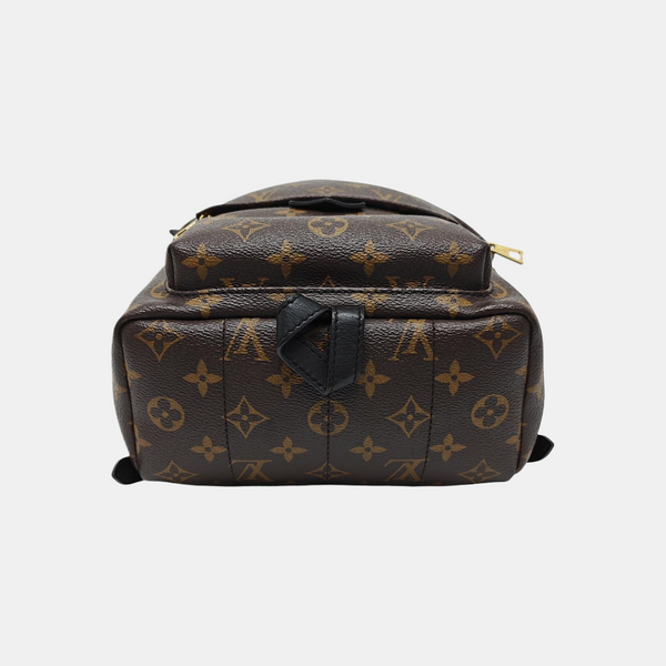 PALM SPRINGS PM Monogram Coated Canvas Brown
