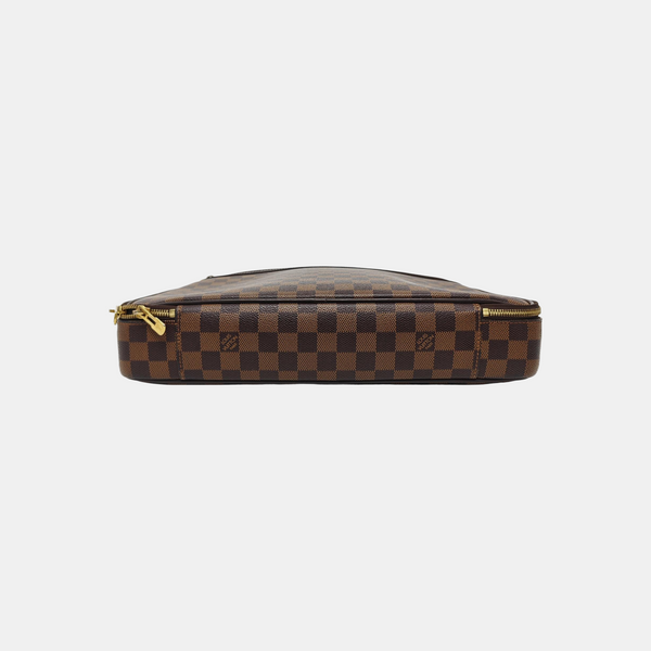SABANA Damier Ebene Coated Canvas Brown