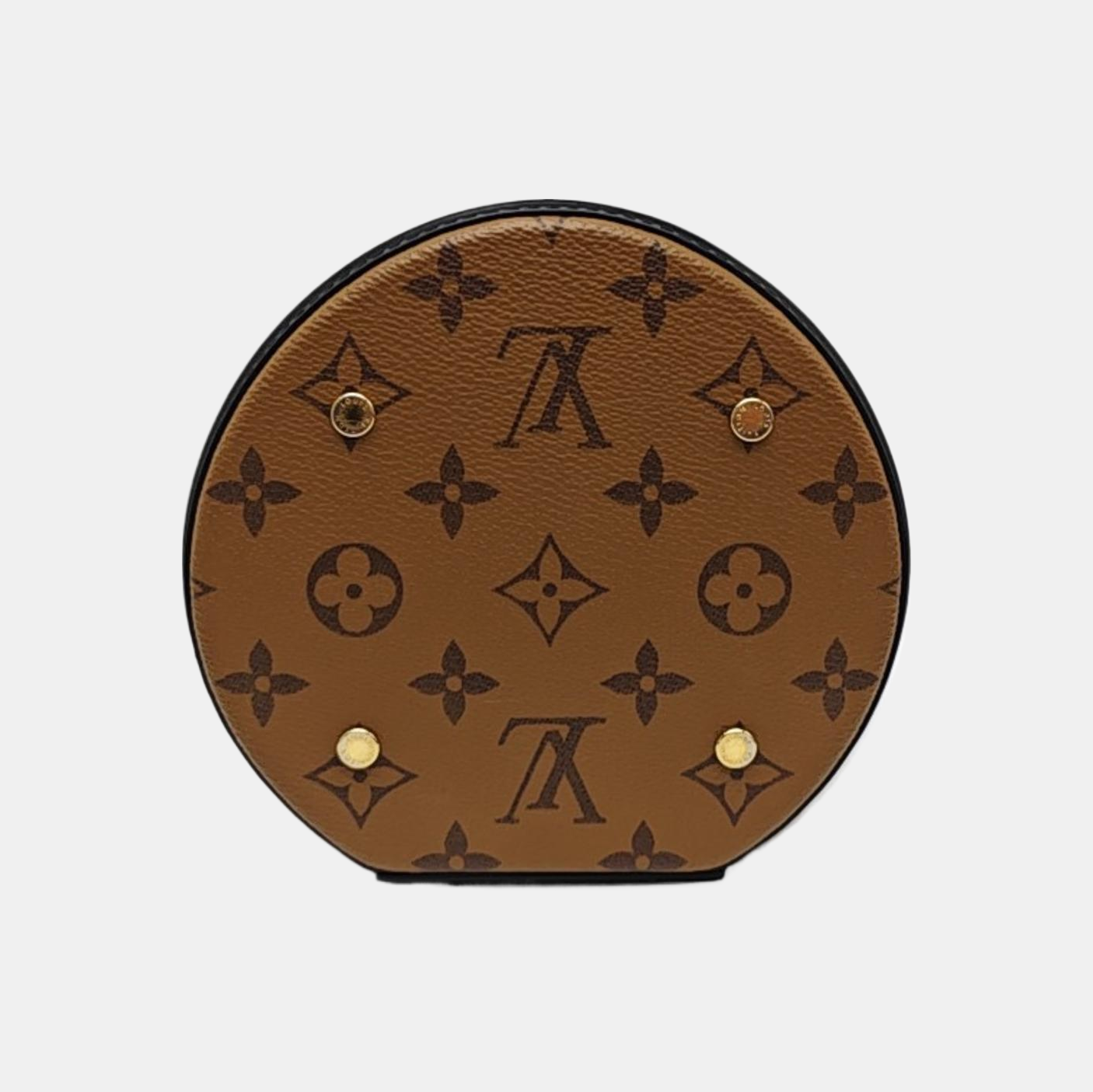 CANNES PM Monogram Coated Canvas Brown