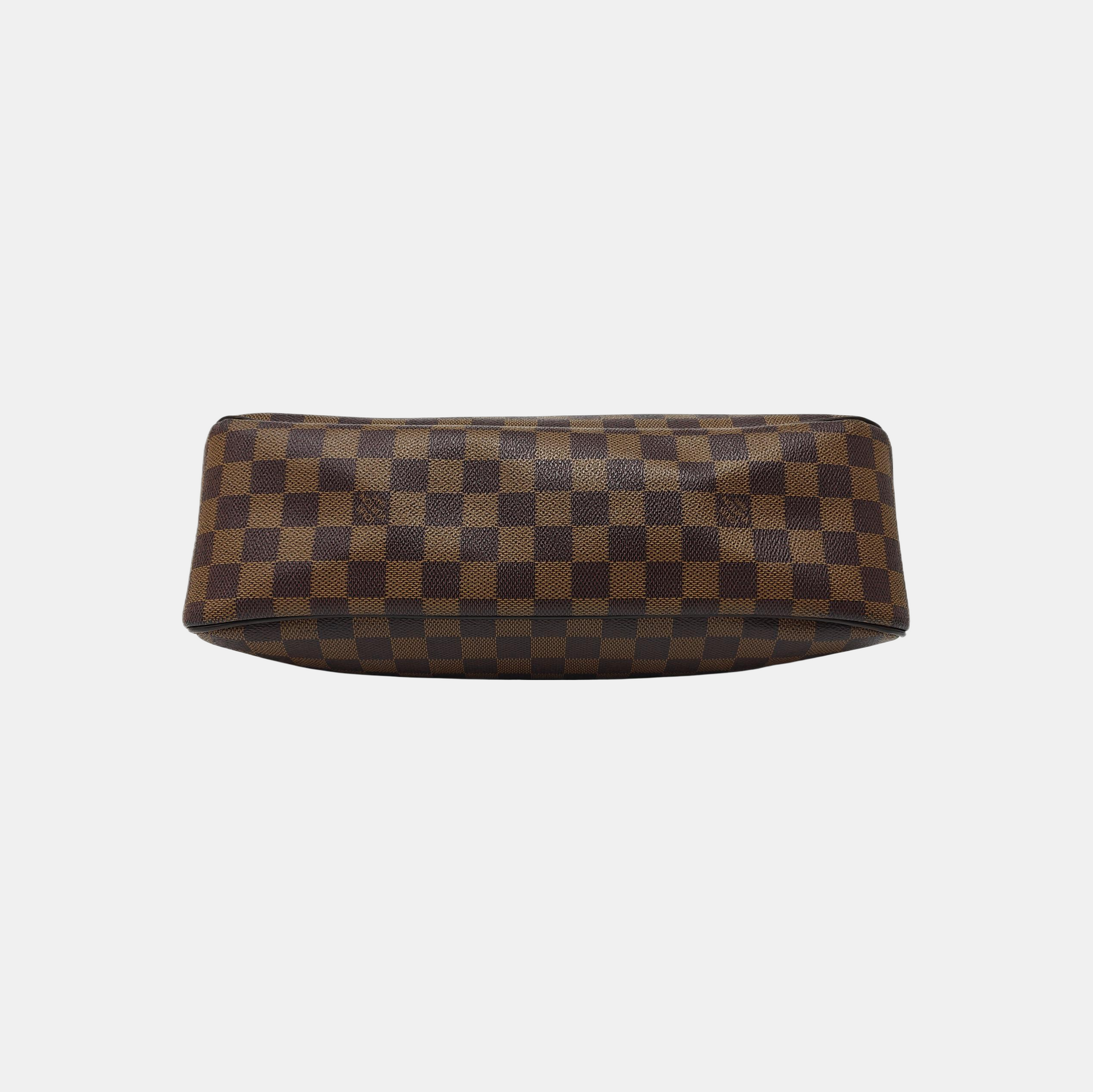 PARIOLI PM Damier Ebene Coated Canvas Brown