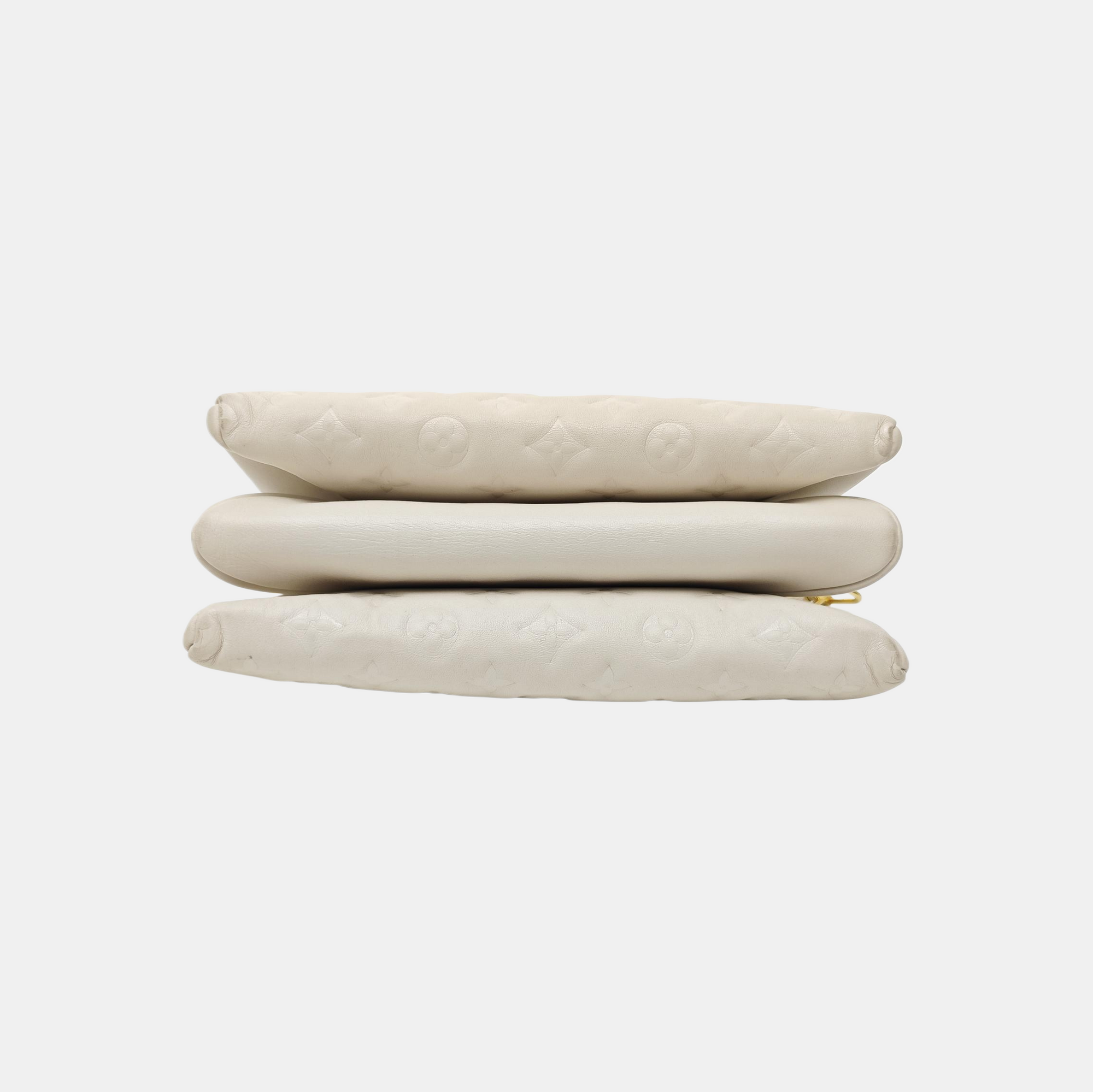 COUSSIN PM Lambskin White