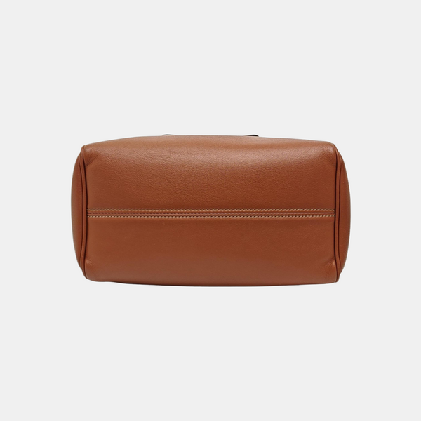 CABAS TRIOMPHE Small Quilted Calfskin Brown