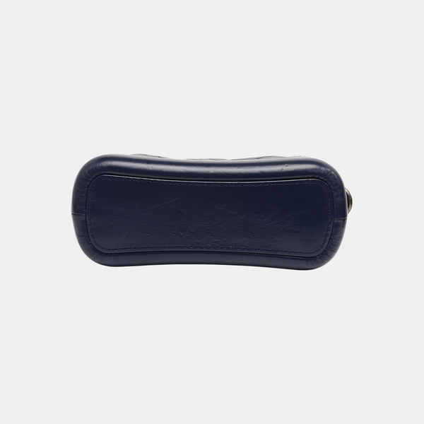 GABRIELLE Small Quilted Calfskin Blue
