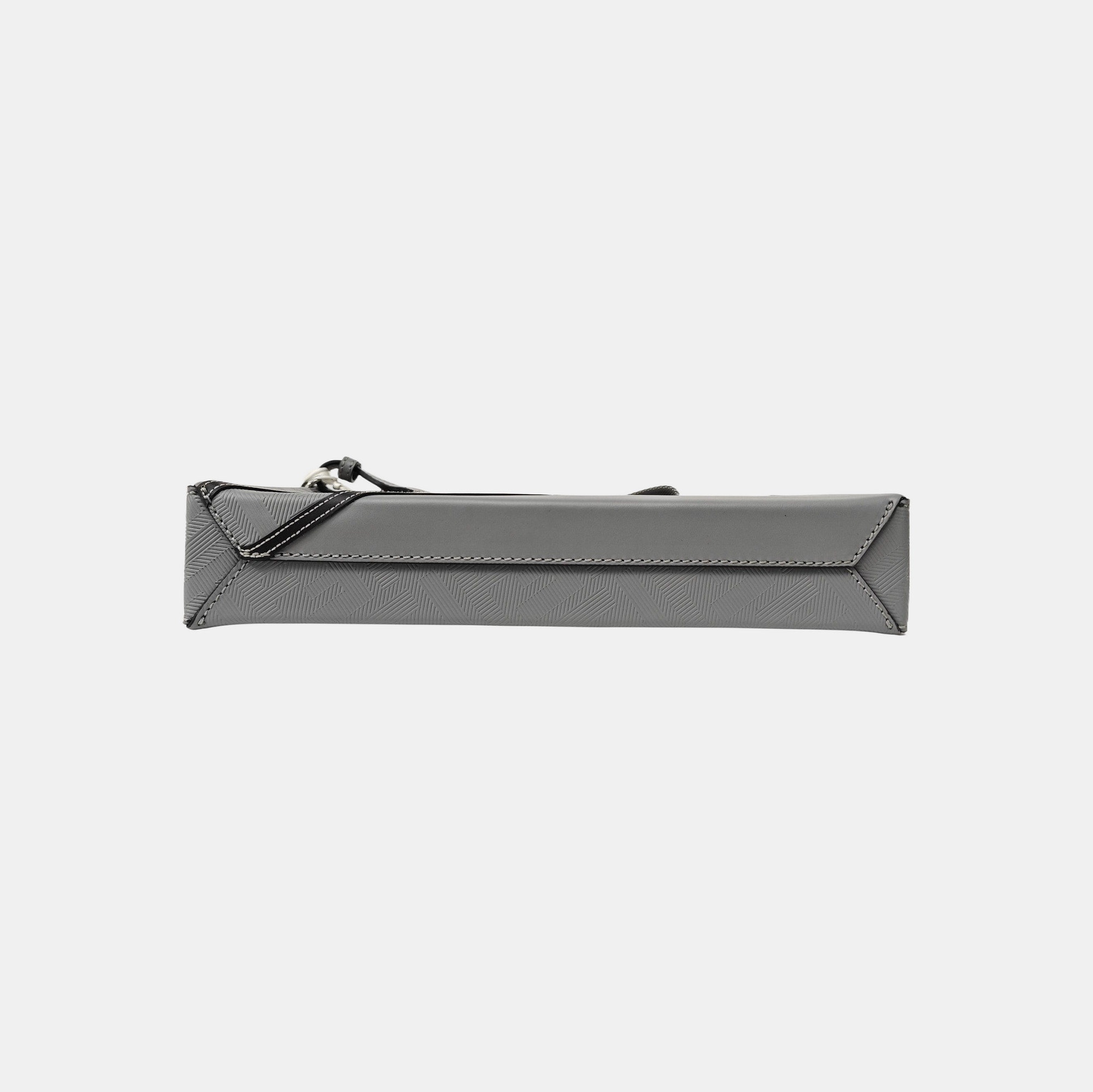 Calfskin Clutch Small Gray