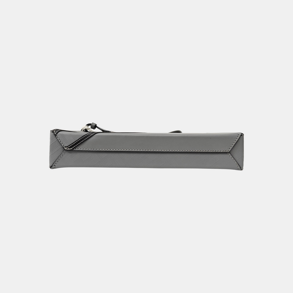 Calfskin Clutch Small Gray