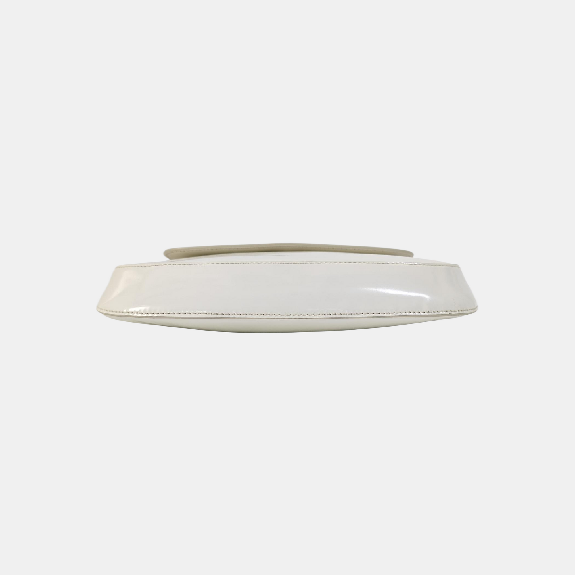 Cleo Saffiano Calfskin White