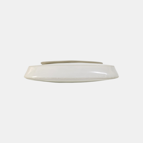 Cleo Saffiano Calfskin White