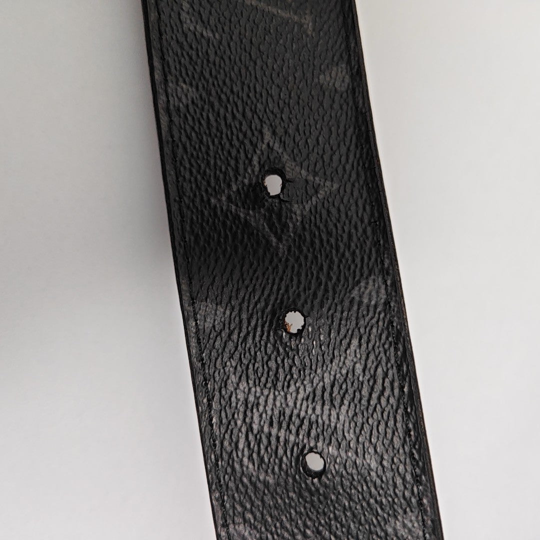 Coated Canvas Belt Black