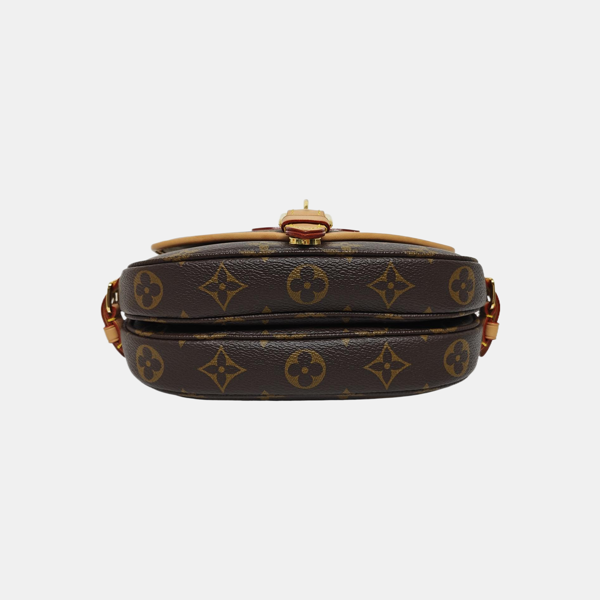 SAUMUR BB Monogram Coated Canvas Brown