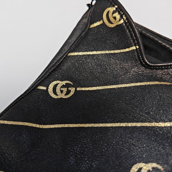 Guantes de piel de cordero negros