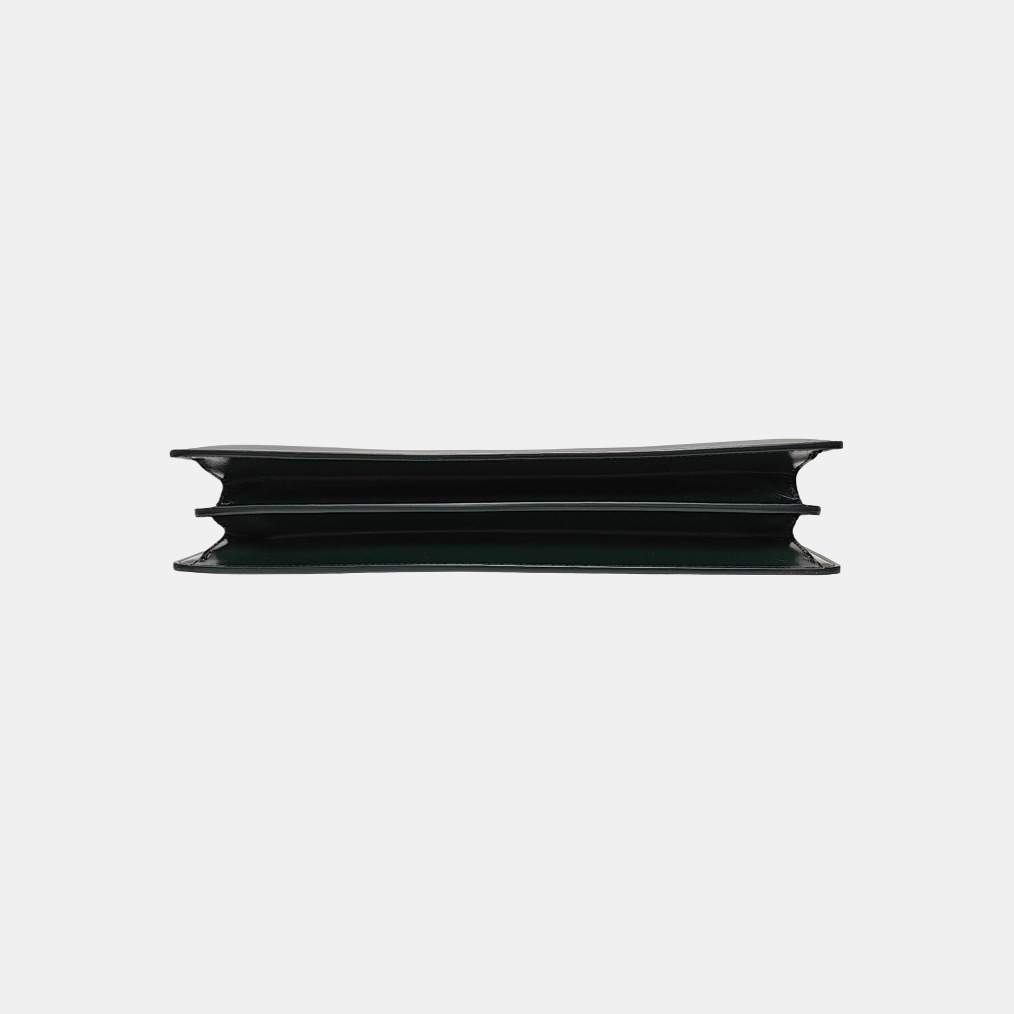 CLASP Medium Calfskin Green