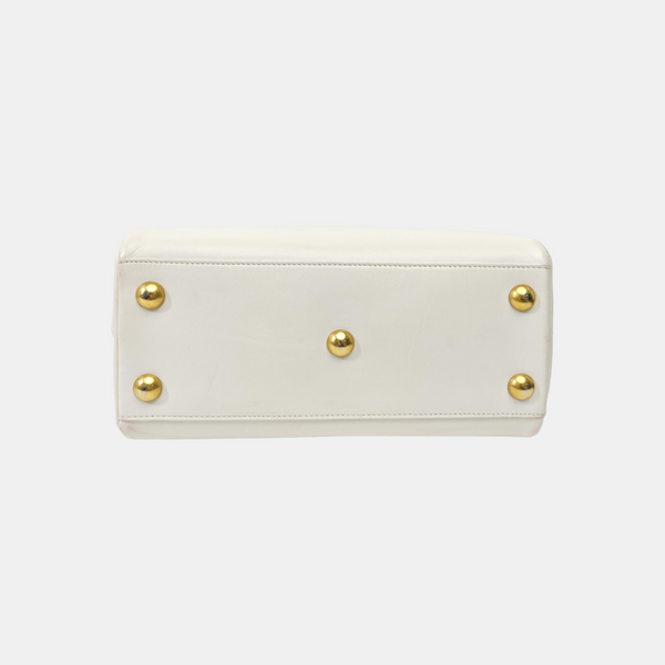 CLASSIC DUFFEL 6 Calfskin White