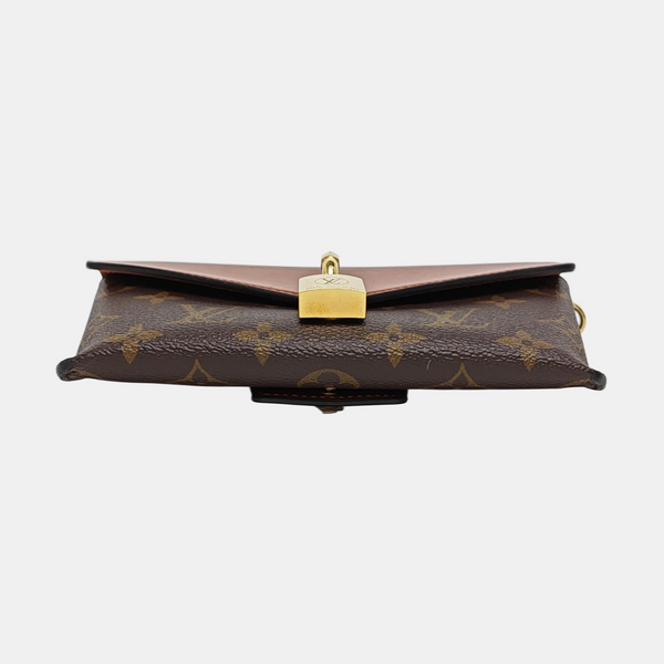 PADLOCK Monogram Coated Canvas Brown