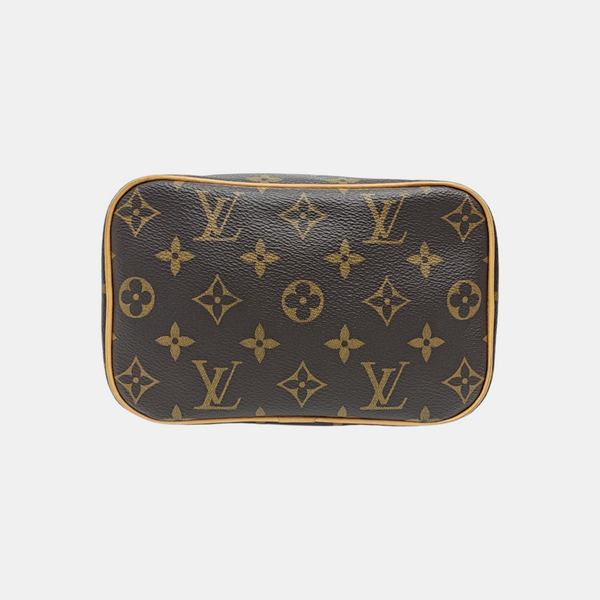 NICE Mini Monogram Coated Canvas Brown