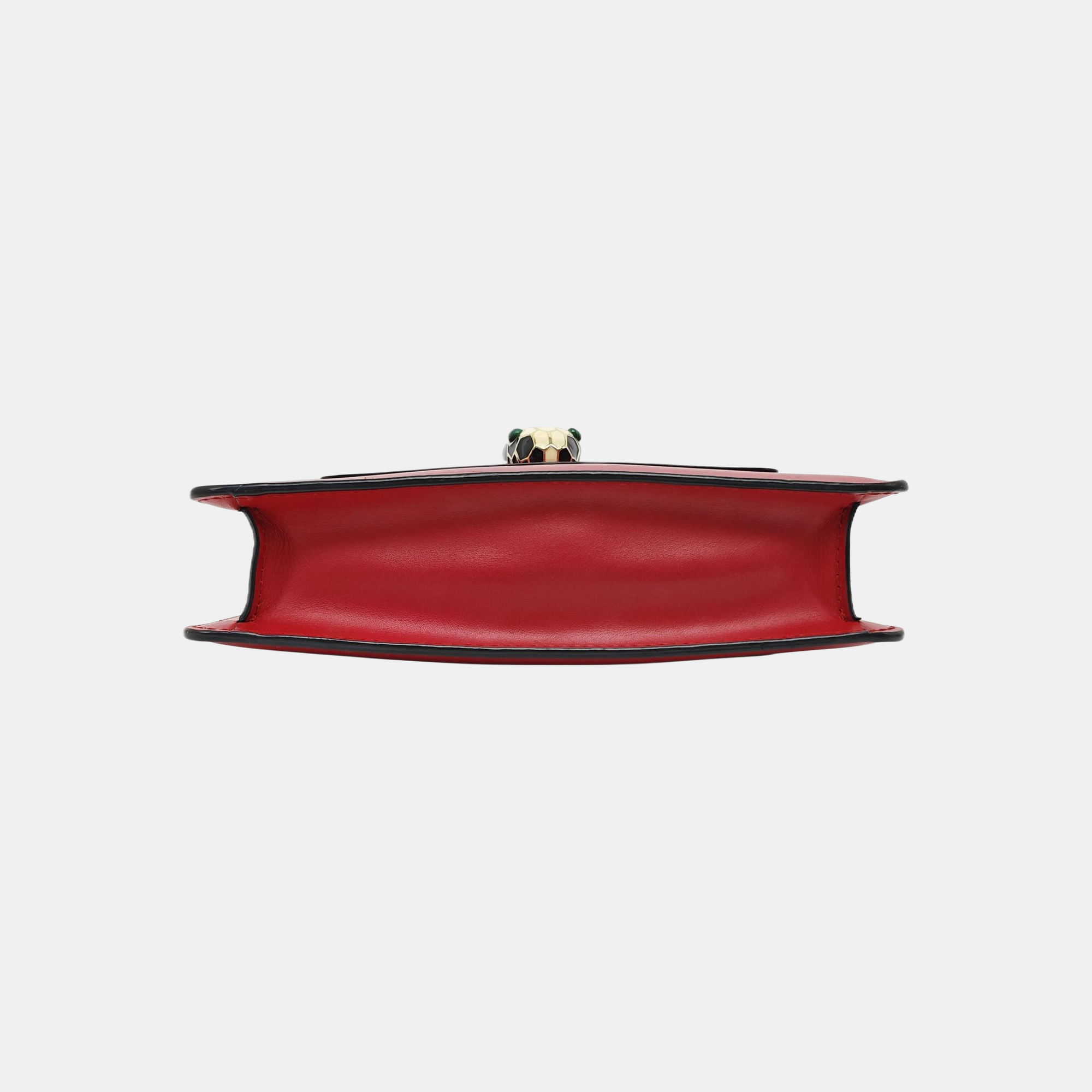 SERPENTI FOREVER Small Calfskin Red