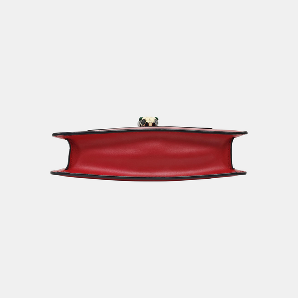 SERPENTI FOREVER Small Calfskin Red