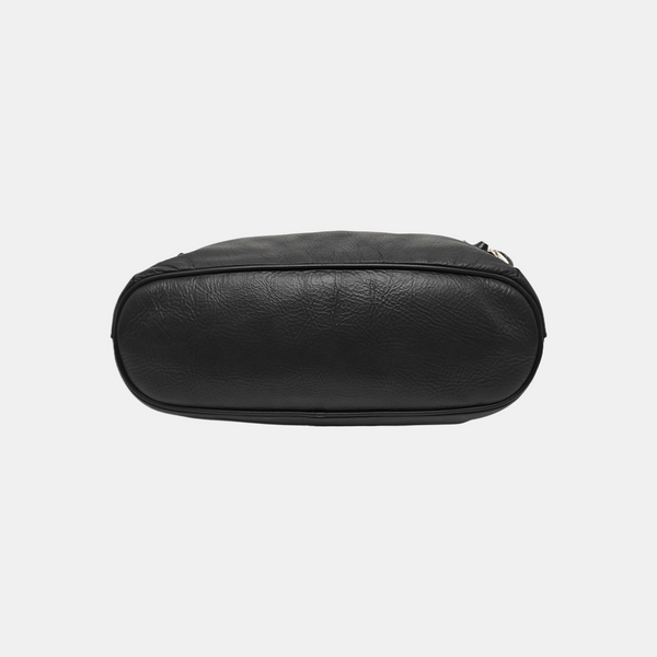 Calfskin Shoulder Bag Black