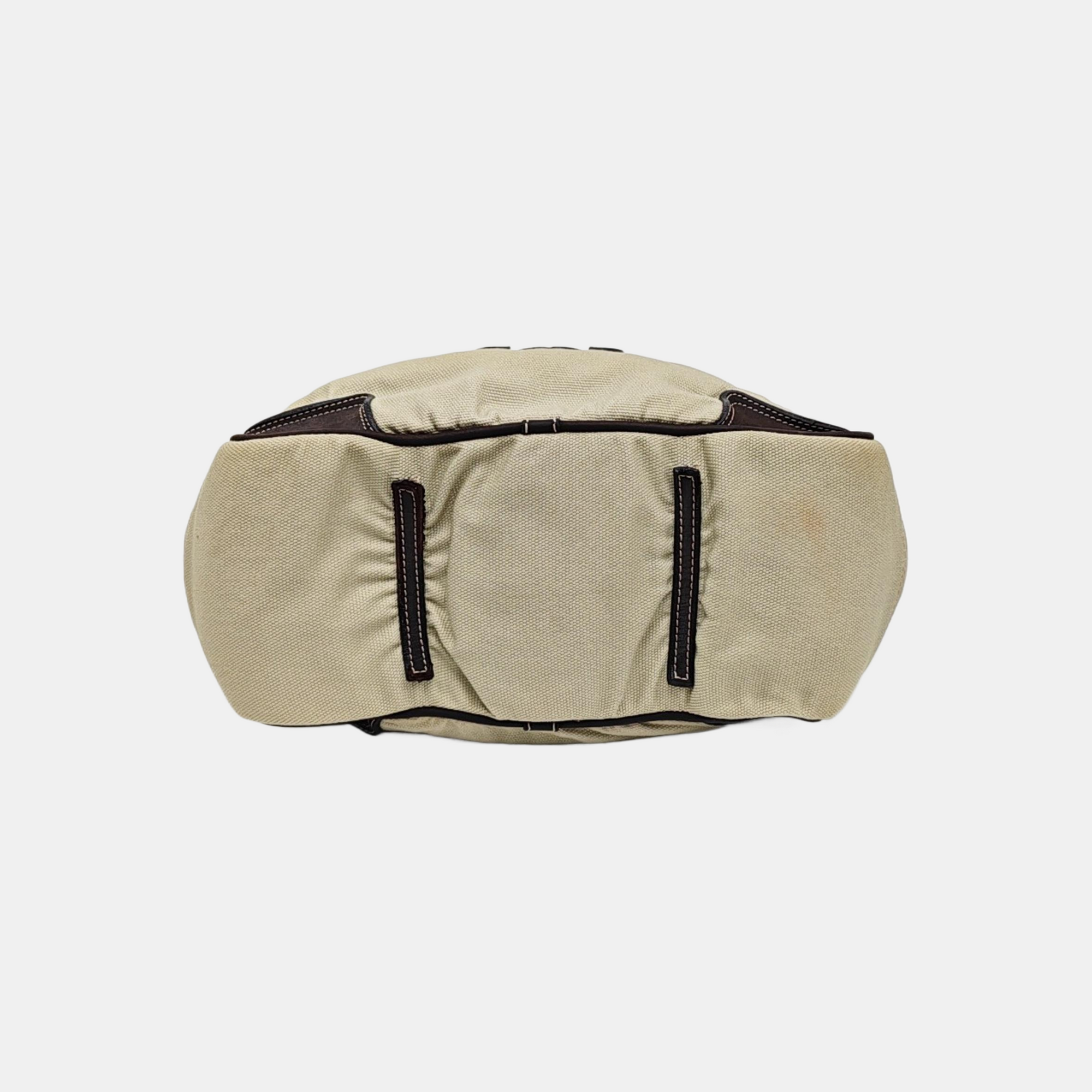Canvas Shoulder Bag Beige