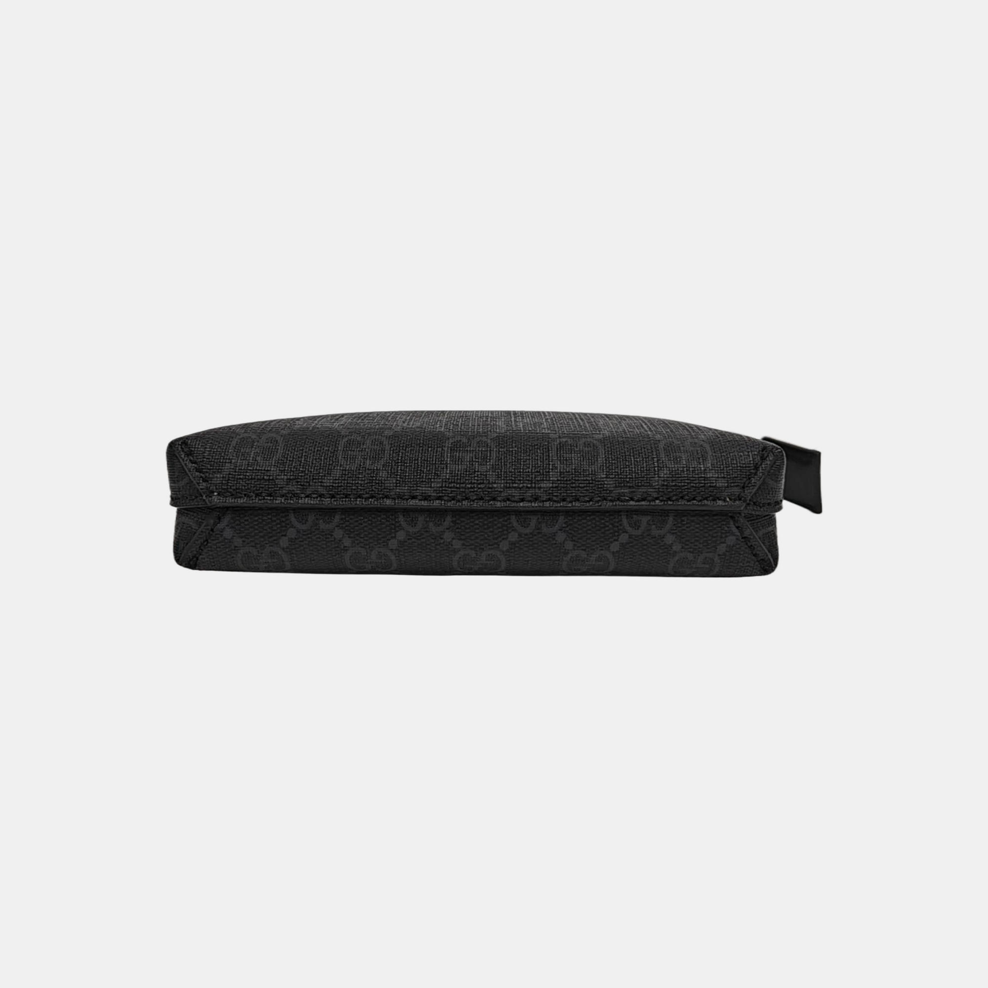 GG Supreme Monogram Coated Canvas Black