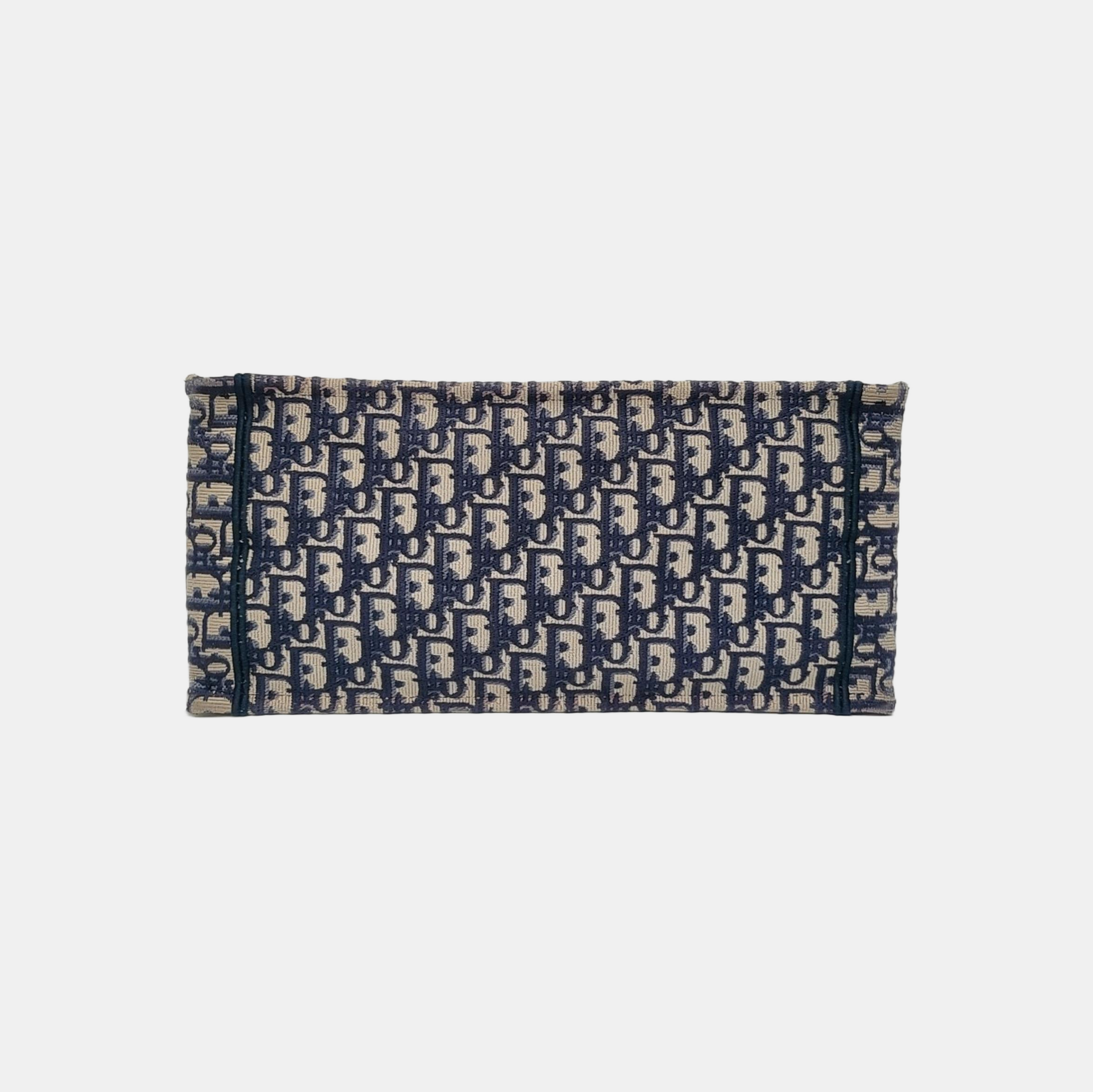 Authenticated pre-owned  Book Tote Medium Monogram Canvas Blue - Tote Bag at Looply