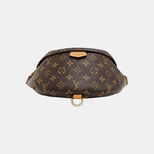 BUMBAG Monogram Coated Canvas Brown