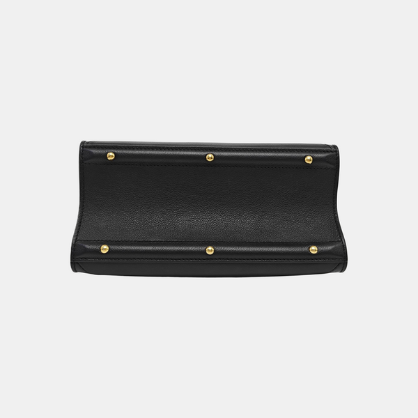 CITY STEAMER PM Calfskin Black