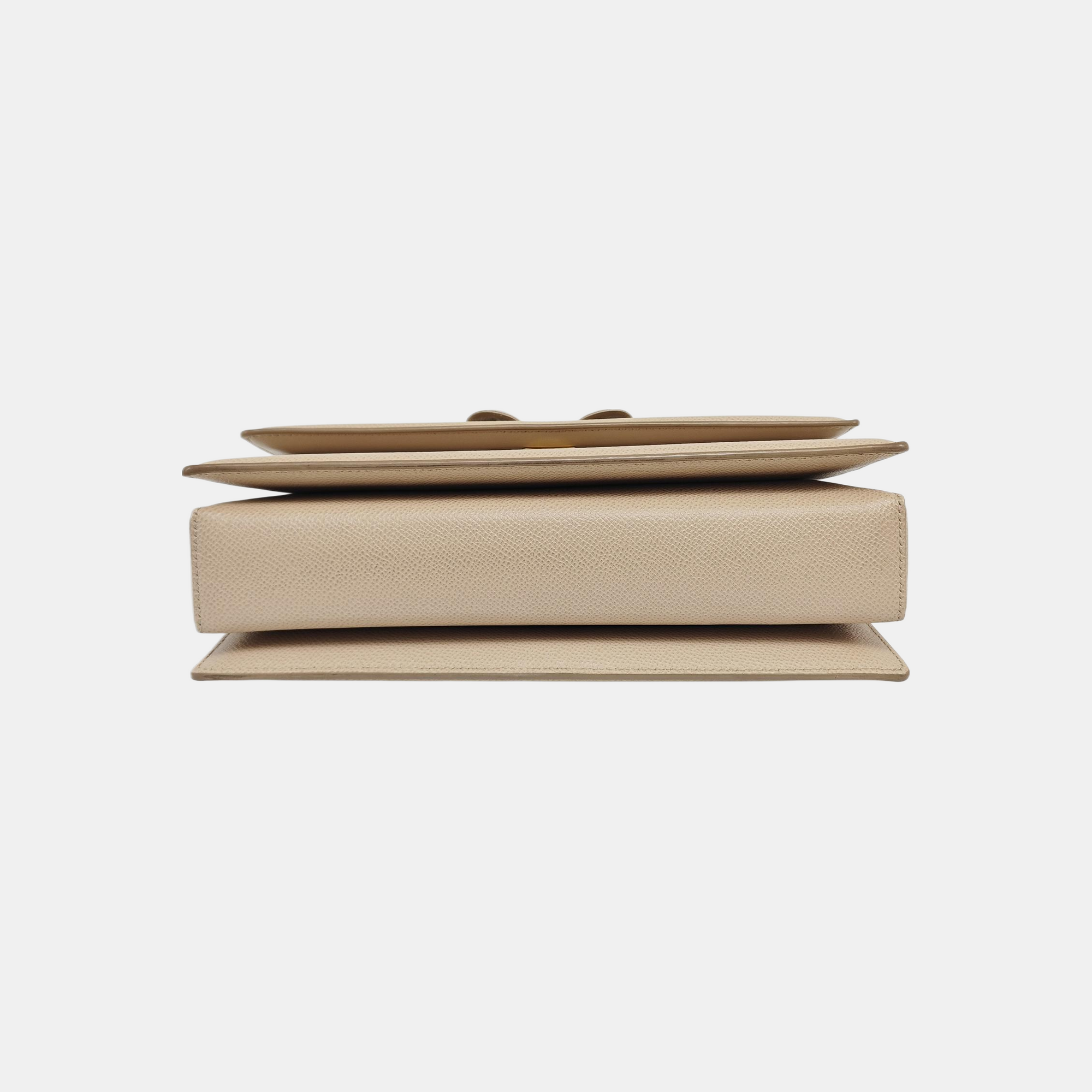Ginny Medium Calfskin Beige