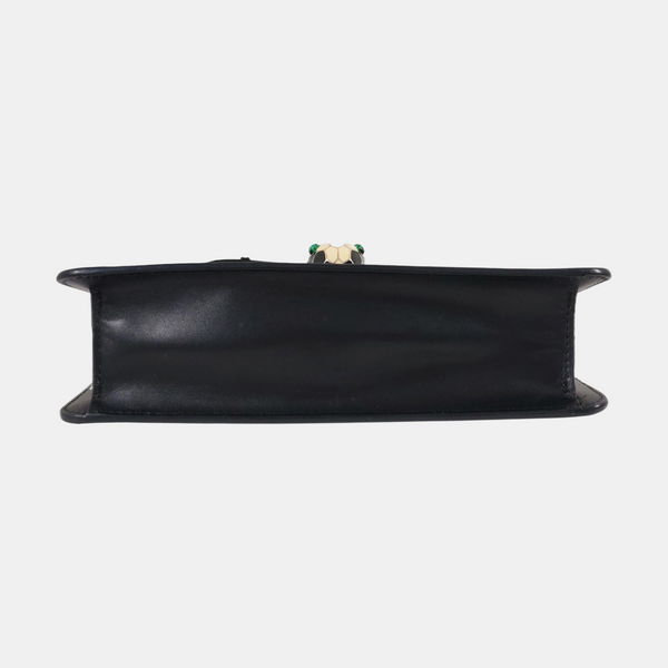 SERPENTI FOREVER Small Calfskin Black