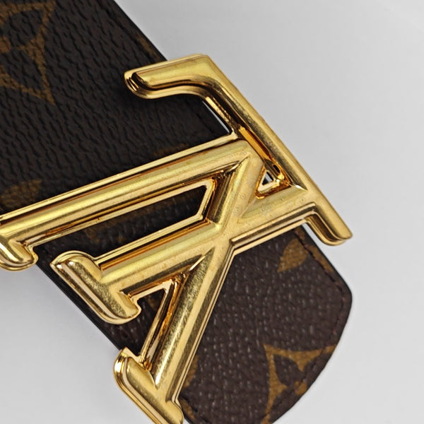 Coated Canvas Belt Brown
