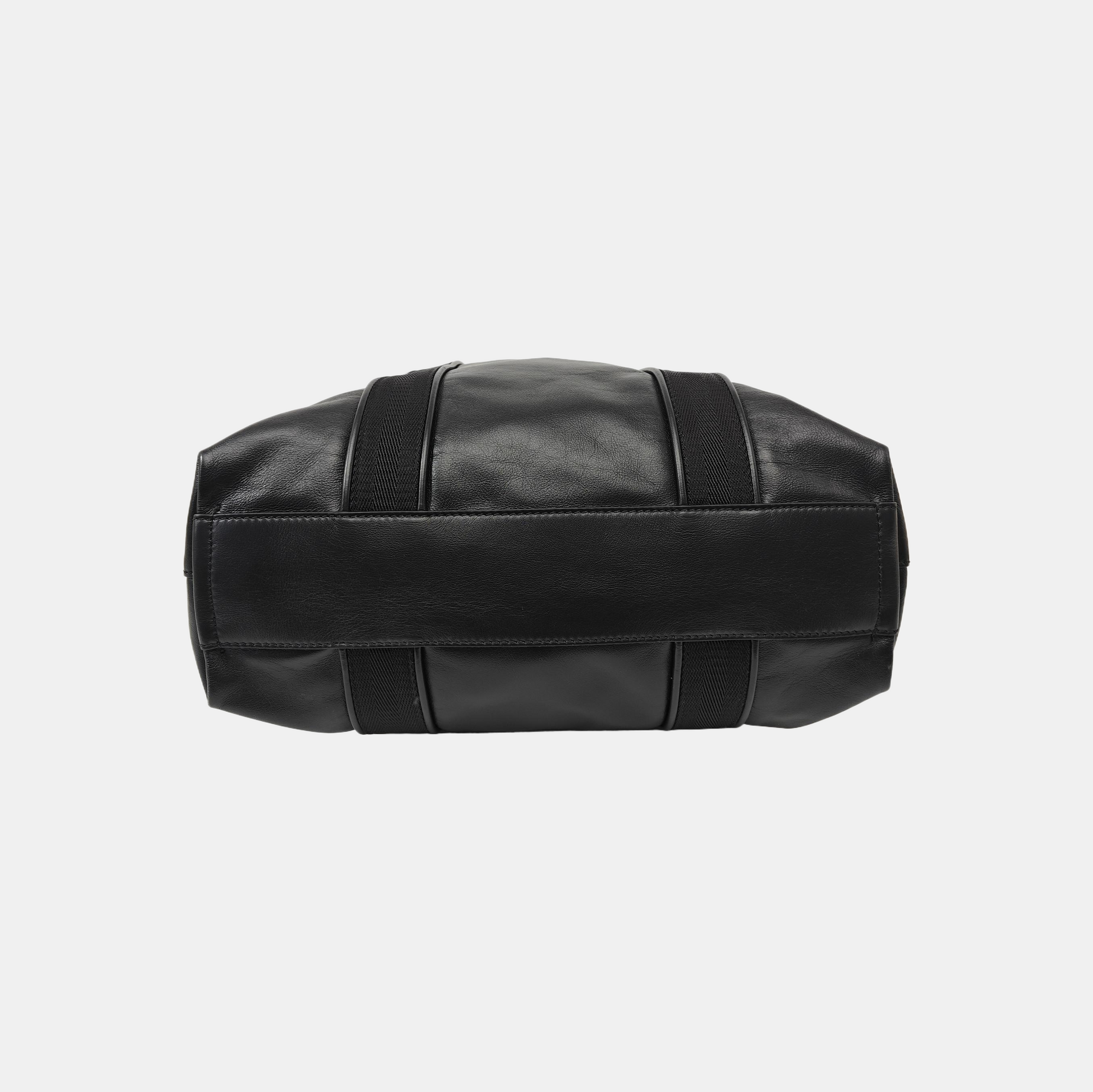 Calfskin Shoulder Bag Black