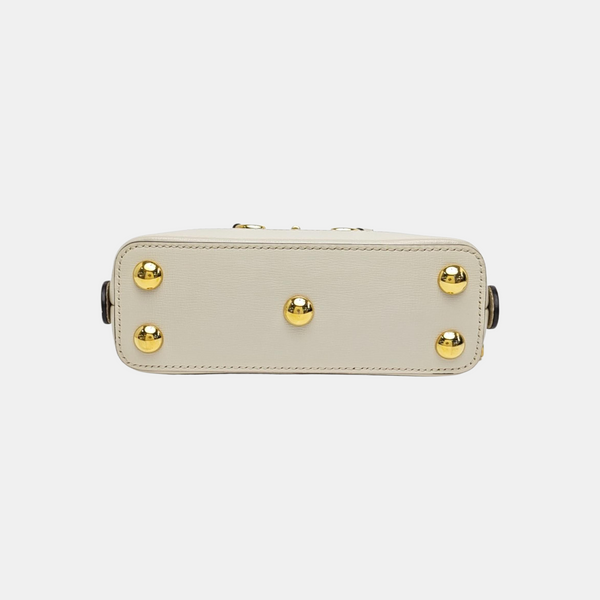 Horsebit 1955 Mini Coated Canvas Beige