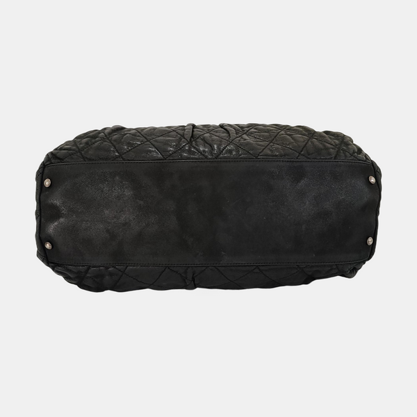 IRIDESCENT Quilted Calfskin Gray