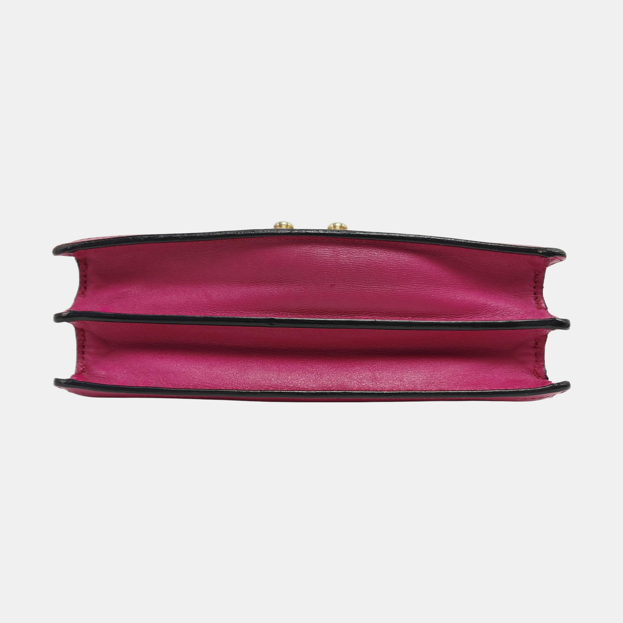 Calfskin Shoulder Bag Purple