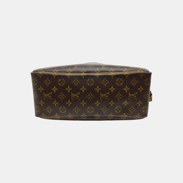 DEAUVILLE Monogram Coated Canvas Brown
